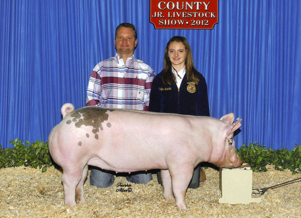 12 RBC Cross Gilt Bryan County 