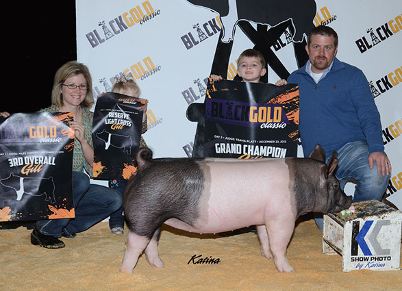 13 Champion Gilt Day 1 3rd Overall Day 2 Black and Gold Classic Kaden Mason