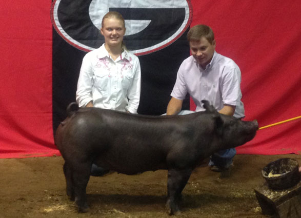 S&K Showpigs Champion