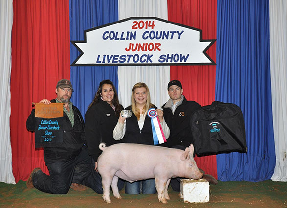 14 Grand Champion Collin County, TX Shown by Ashtyn Carr