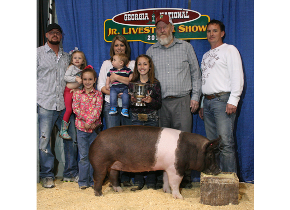 14 Grand Champion Collin County, TX Shown by Ashtyn Carr