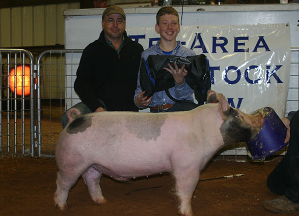 15 Reserve Champion Tri-Area Stock Show